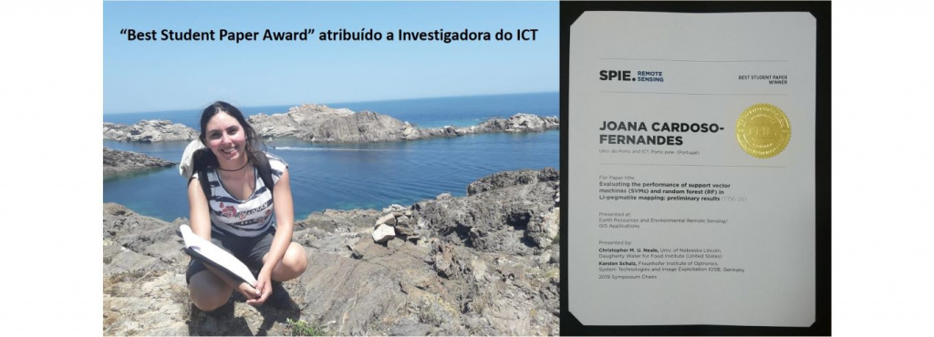 Joana Fernandes, estudante FCUP premiada em França