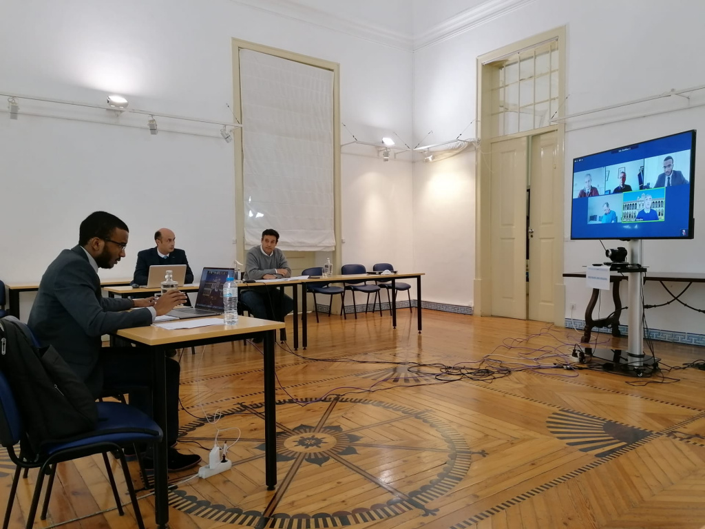 Germilly Barreto realizou as provas de doutoramento "Modelling and optimisation of porous volumetric receivers in point-focus solar concentration systems"