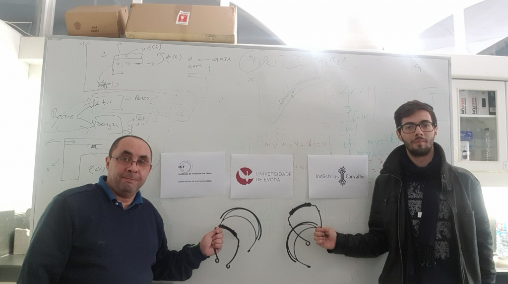Viseiras 3d impressas e entregues ao SNS