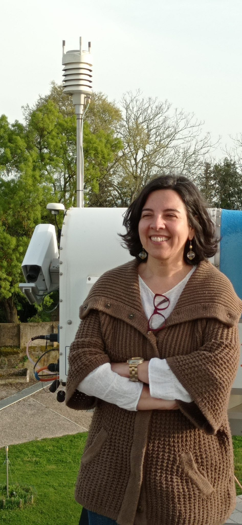Maria João Costa, investigadora do Instituto Ciências da Terra (ICT) na Conferência Climate Science from Space