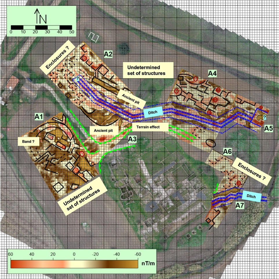 ICT desenvolve metodologia inédita de fusão de dados geofísicos, magnéticos e de georradar para interpretar estruturas arqueológicas enterradas no solo