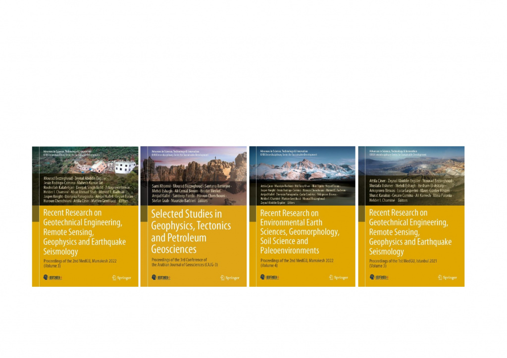 ICT publica 4 livros na Springer Nature na área das geociências