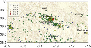 Monitorização da actividade sísmica na zona de Arraiolos no período de janeiro - junho de 2018