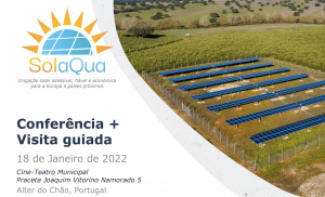 Dia 18 de jan, 10:00h - Visita ao sistema demonstrador de bombagem fotovoltaica para irrigação em Alter do Chão